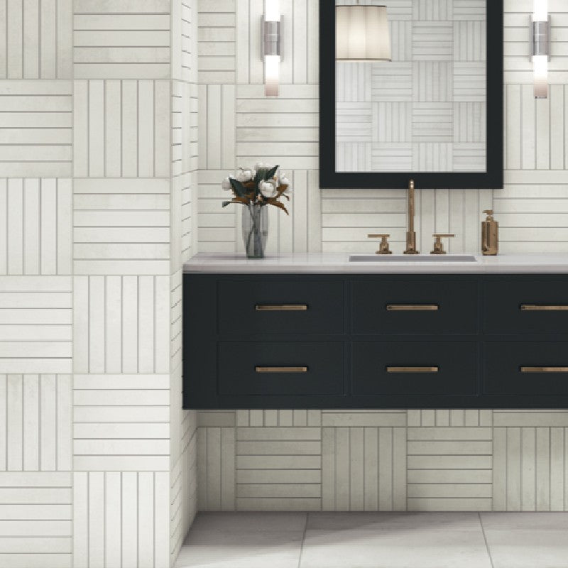 Crossville-Altered-State-2-x-12-Unpolished-Porcelain-Mosaic-White-Hot