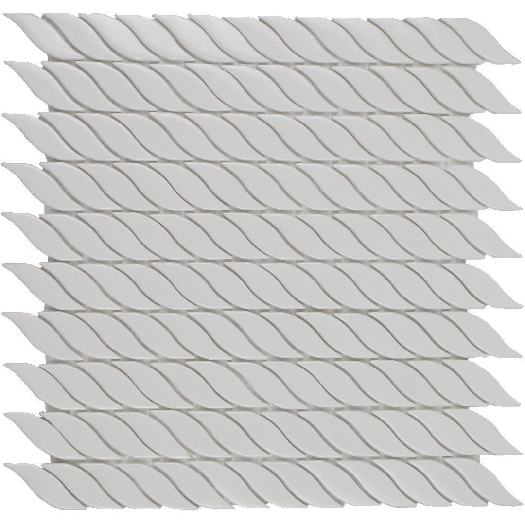 Tesoro Bowline 12" x 12" Interlocking Glass Mosaic