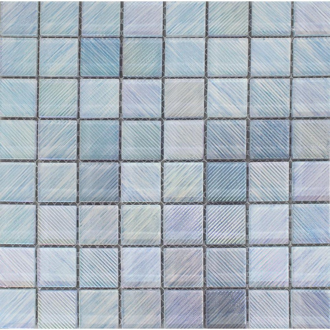Tesoro Ultraviolet 12" x 12" Glass 1.5" Mosaic