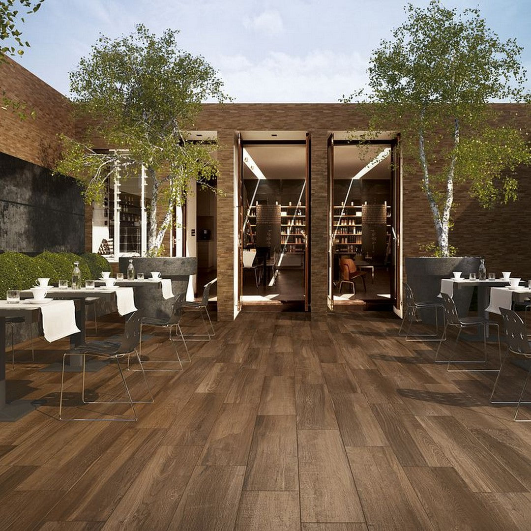 Arizona Aequa 8x32 Porcelain R11 Anti-Slip Tile in Rectified Edges