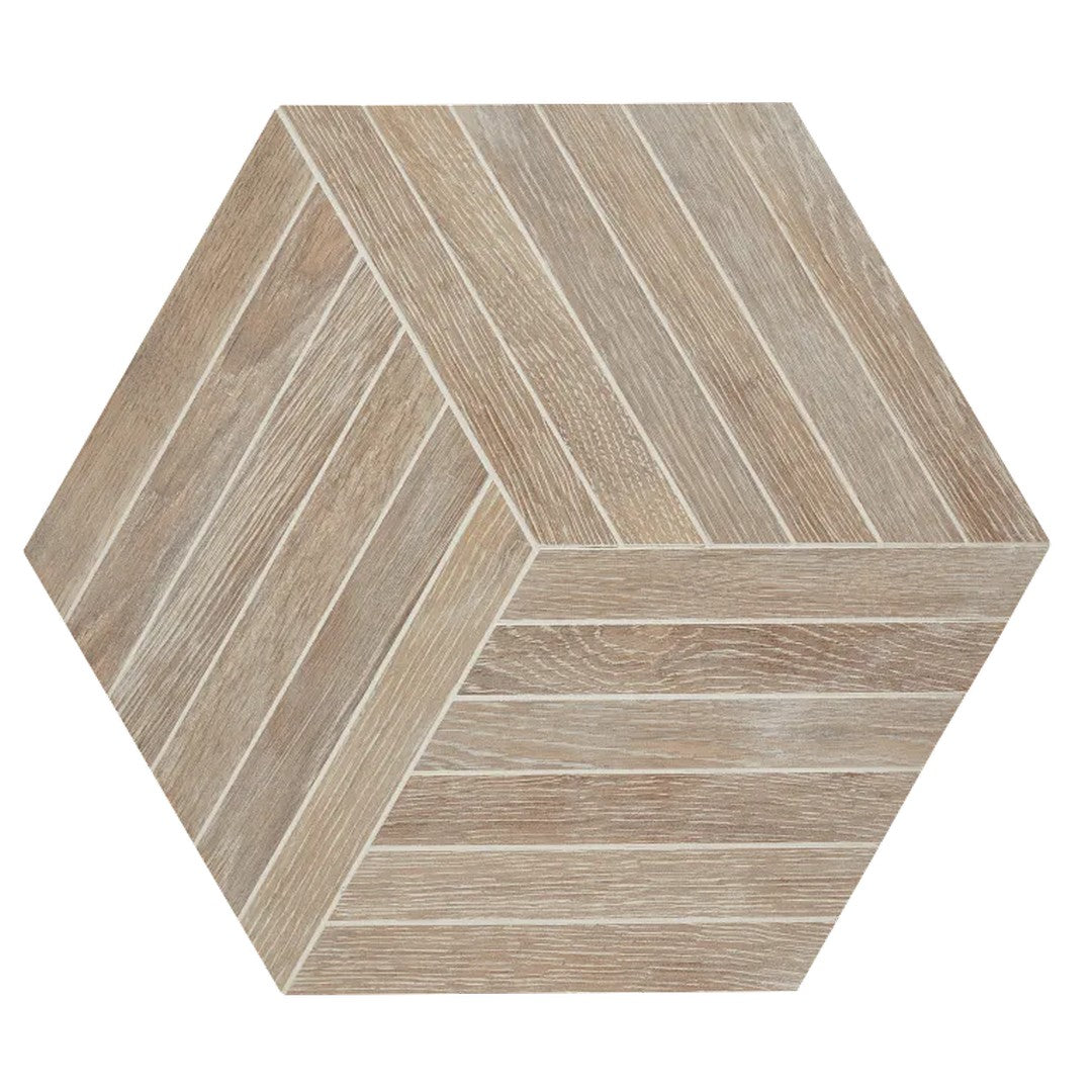 Arizona Bio Attitude 16" x 18" Glazed Rectified Porcelain Hexagon Tile