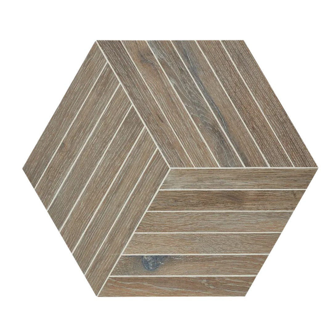 Arizona Bio Attitude 16" x 18" Glazed Rectified Porcelain Hexagon Tile