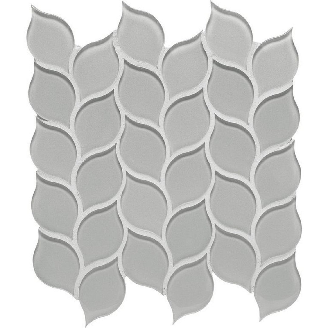 Arizona Dunes 12" x 12" Glass Leaves Mosaic