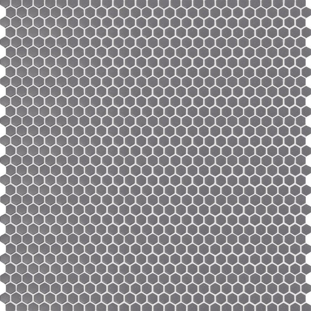 Arizona Geometro 2.0 12" x 12" Matte Rectified Glass Hexagon Mosaic