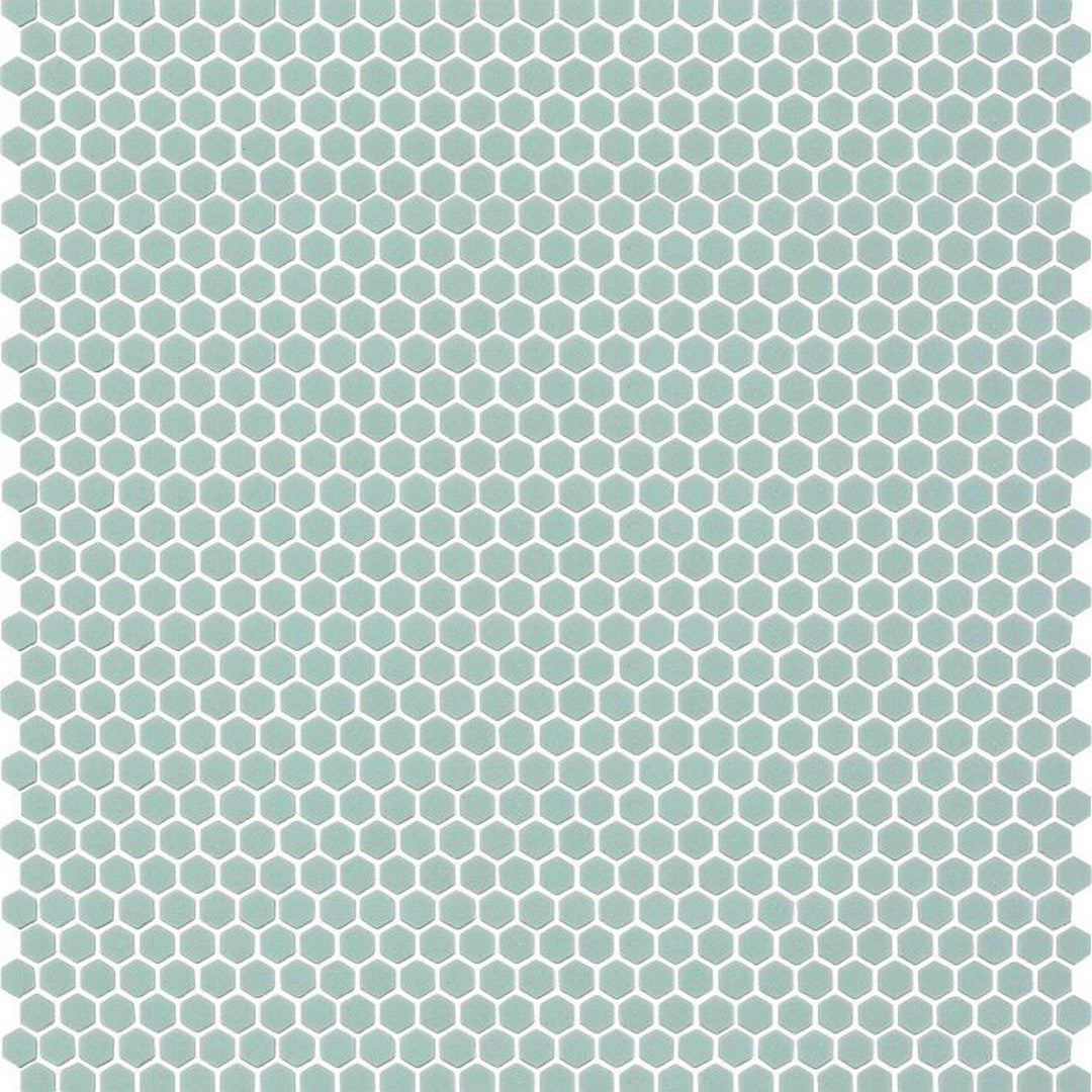 Arizona Geometro 2.0 12" x 12" Matte Rectified Glass Hexagon Mosaic