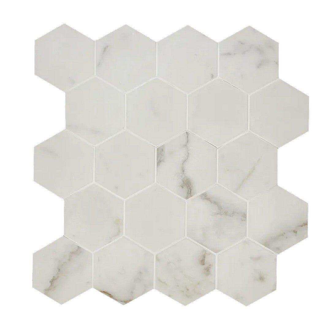 Arizona Marvel 11" x 11" Matte Rectified Porcelain 2.62" Small Hexagon Mosaic