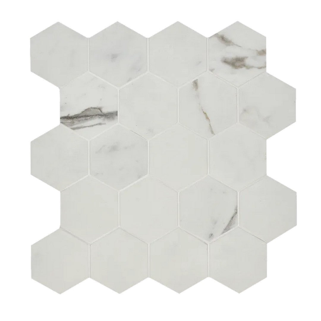 Arizona Marvel 11" x 11" Matte Rectified Porcelain 2.62" Small Hexagon Mosaic
