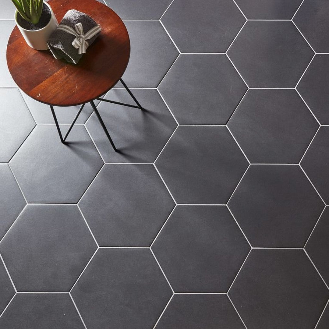 Arizona-Paros-14-x-16-Pressed-Porcelain-Hexagon-Tile-Black