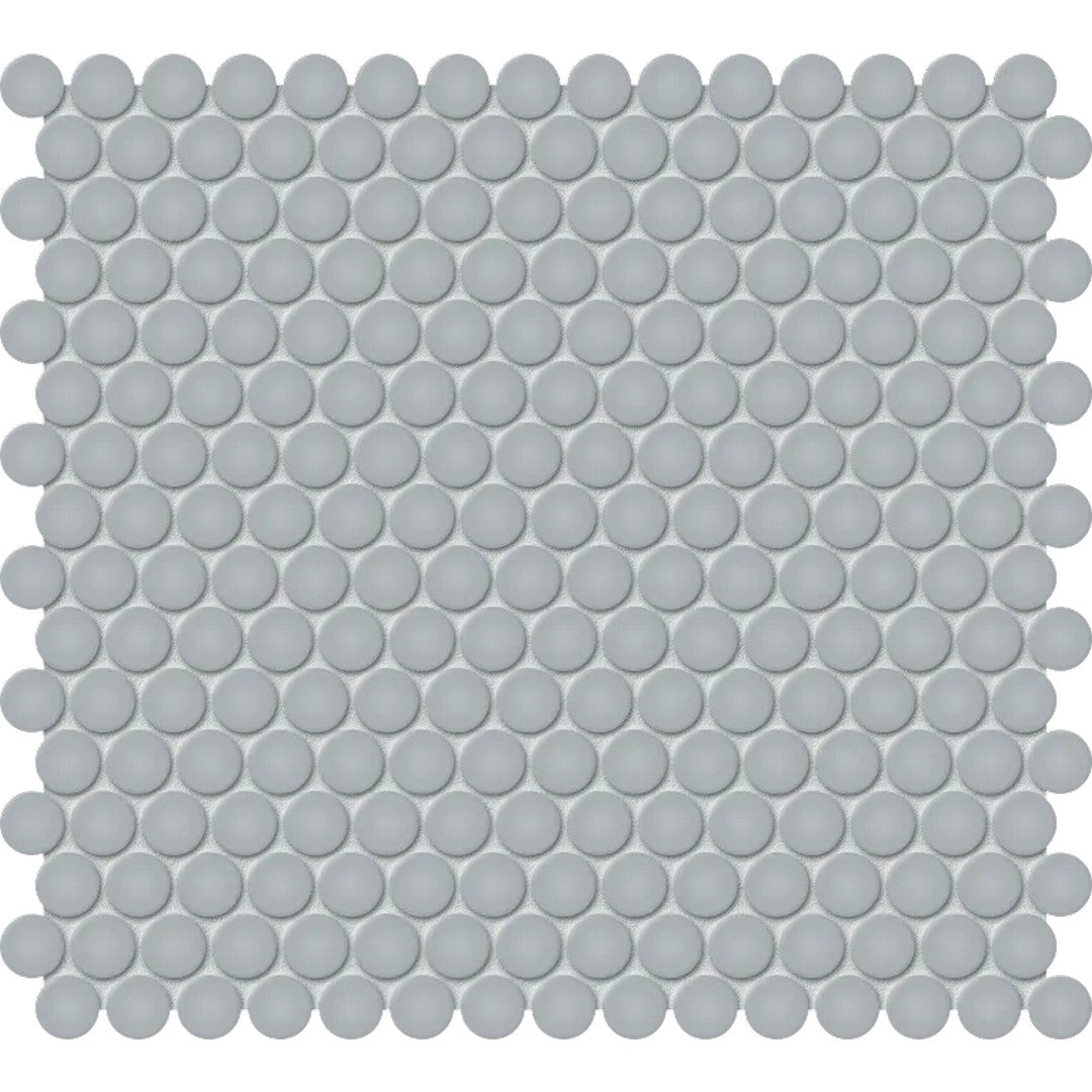 Arizona S-Series 11.8" x 11.8" Matte Glazed Porcelain Penny Round Mosaic