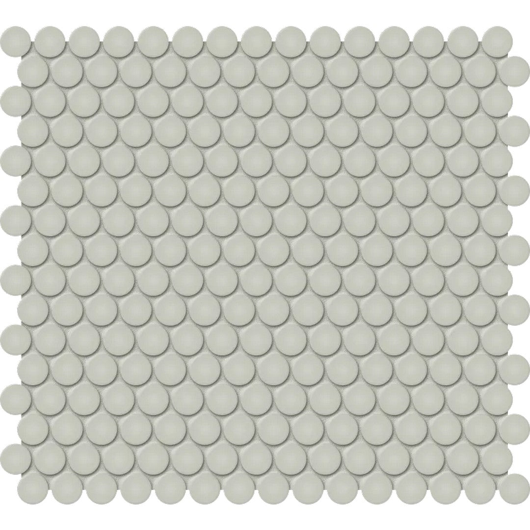 Arizona S-Series 11.8" x 11.8" Matte Glazed Porcelain Penny Round Mosaic