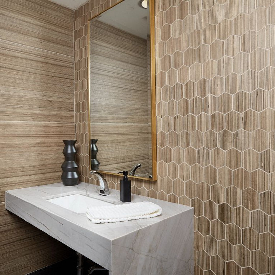 Arizona-Shibusa-11.3-x-11.3-Porcelain-3x4-Long-Rhomboid-Mosaic-Tortora