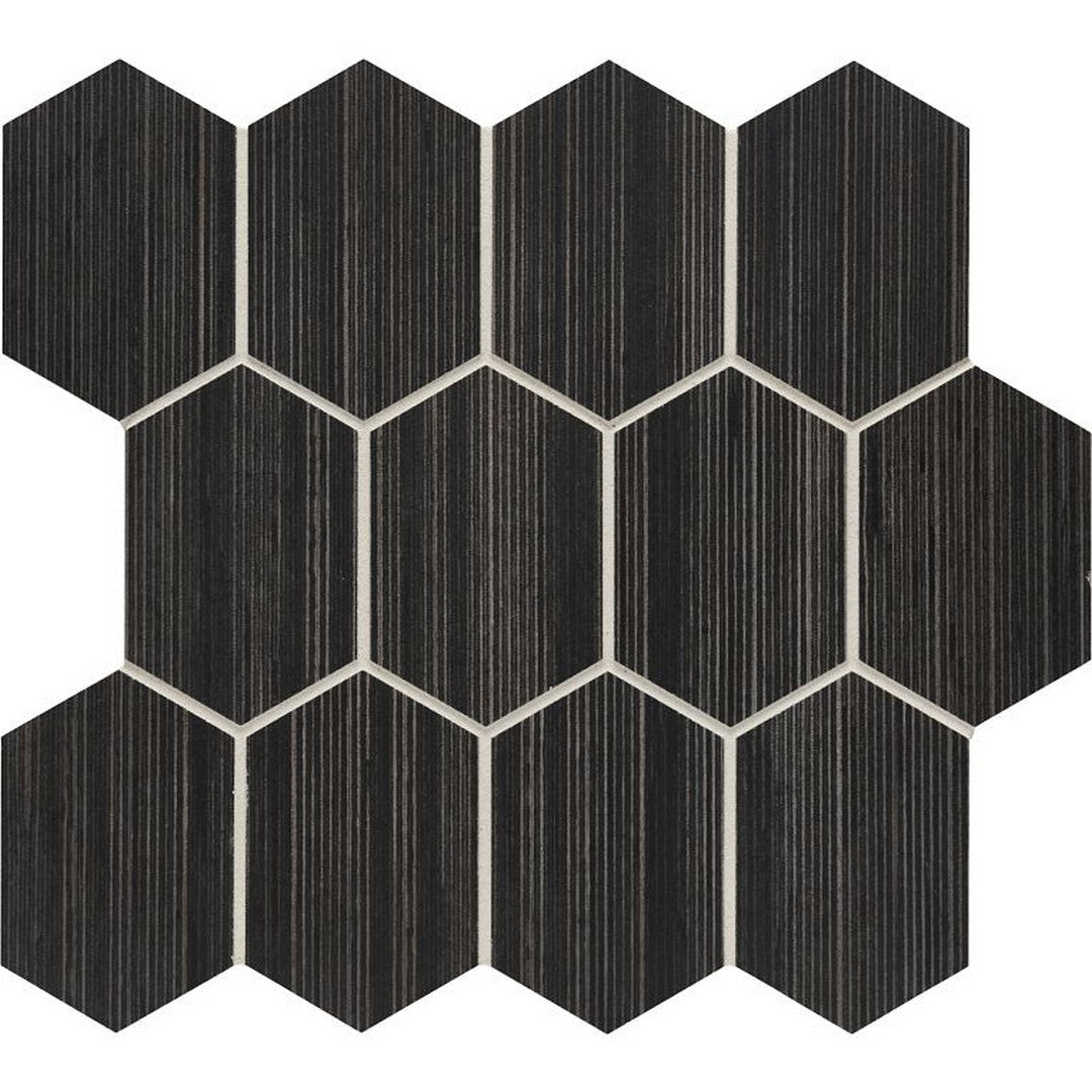 Arizona Shibusa 11.3" x 11.3" Porcelain 3x4" Long Rhomboid Mosaic