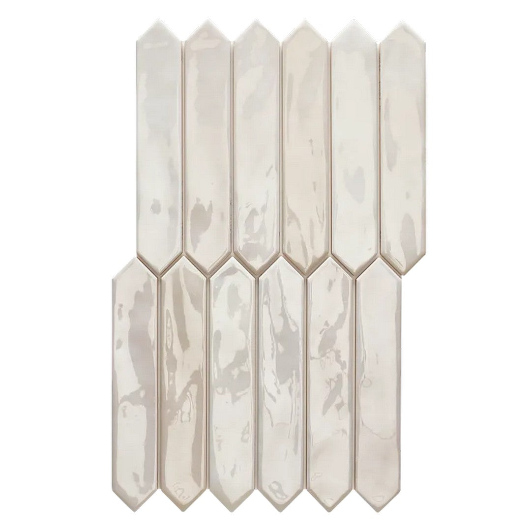 Arizona Spark 1.75" x 9.75" Glossy Ceramic Picket Wall Tile