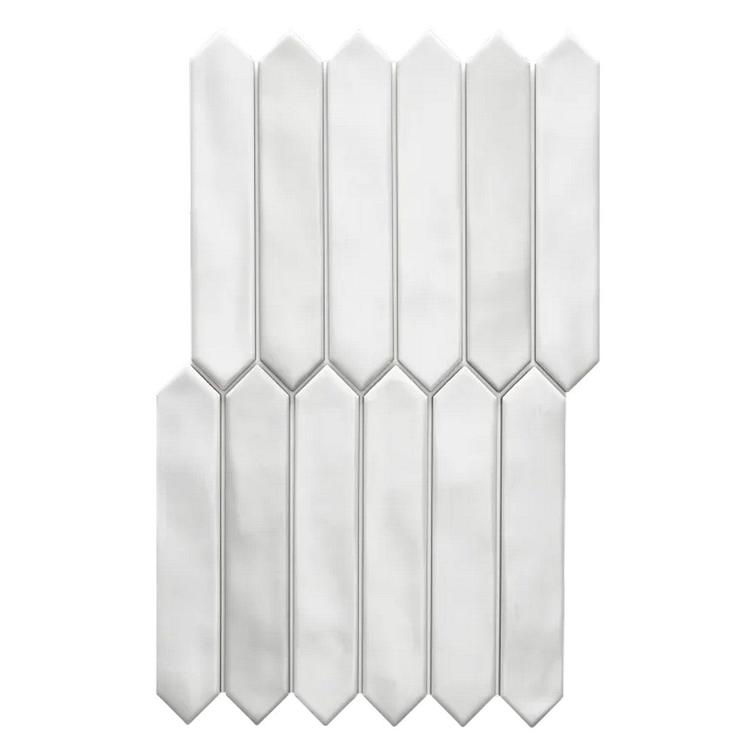 Arizona Spark 1.75" x 9.75" Matte Ceramic Picket Wall Tile