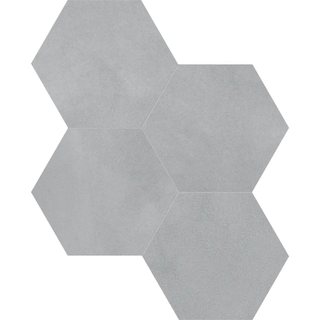Arizona Tapestri 8.5" Glazed Porcelain Hexagon Mosaic
