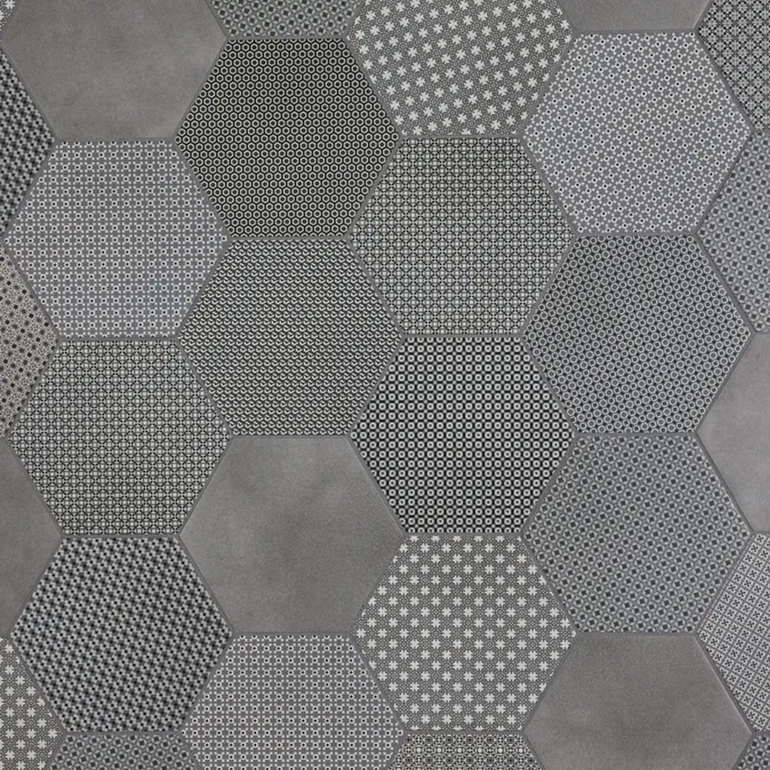 Arizona-Tapestri-8.5-Glazed-Porcelain-Hexagon-Mosaic-Silk