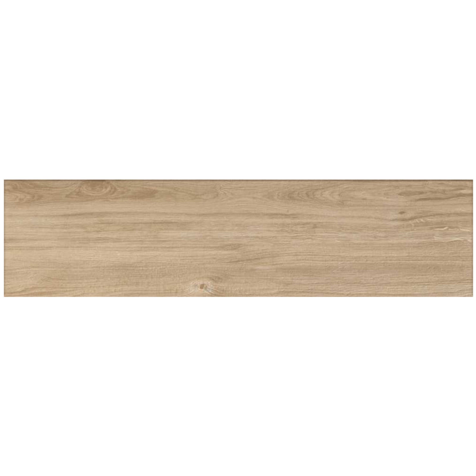 Happy Floors Acorn 9" x 36" Rectified Natural Porcelain Plank