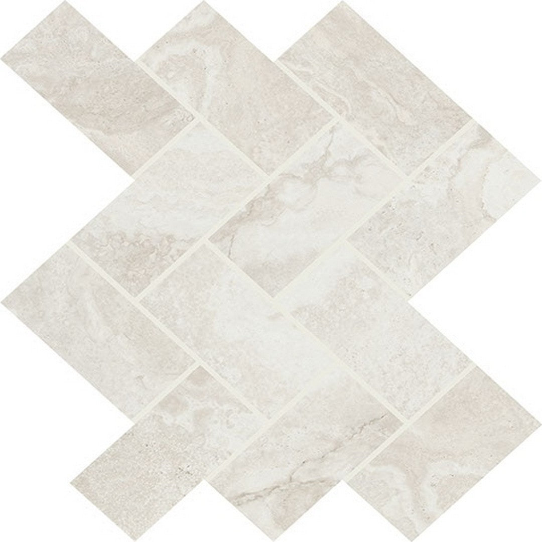 Daltile-Archaia-12-x-14-Matte-Porcelain-Herringbone-Mosaic-Artifact-Beige