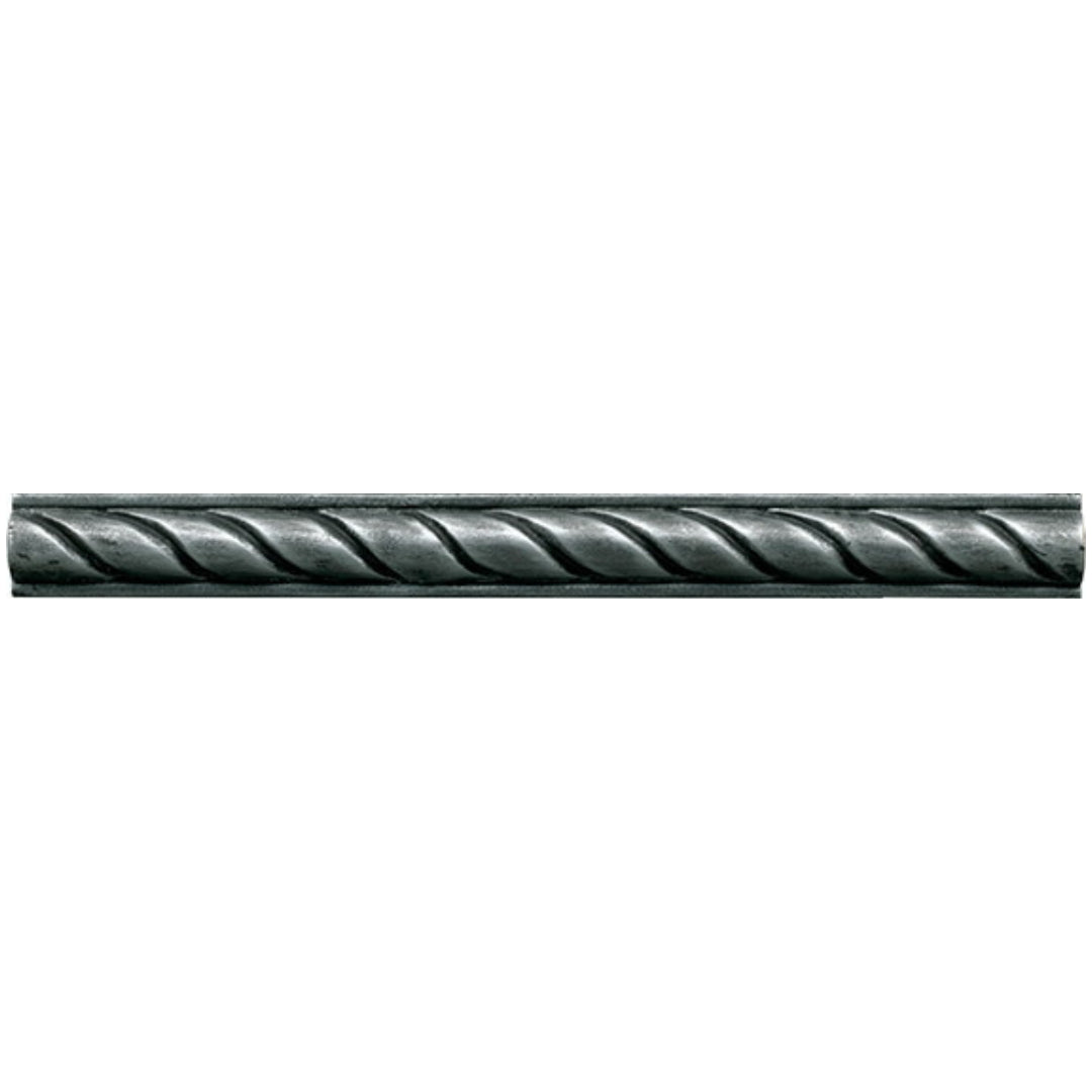 Daltile-Armor-1-x-12-Satin-Metal-Rope-Strip-Forged-Steel