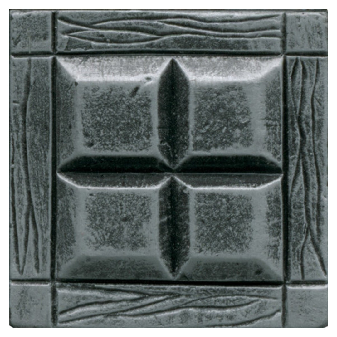 Daltile-Armor-2-x-2-Satin-Metal-Four-Square-Tile-Forged-Steel