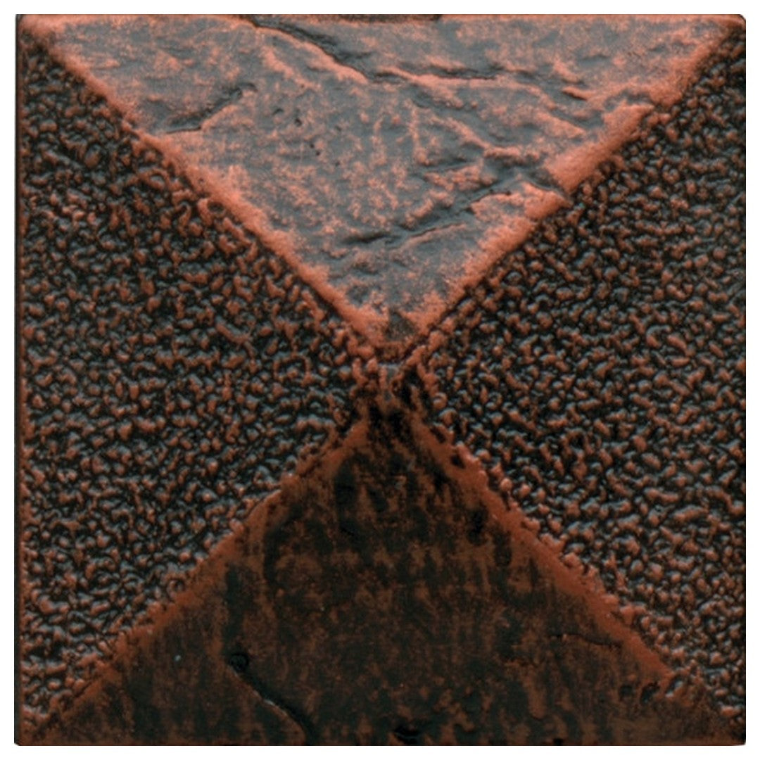 Daltile-Armor-2-x-2-Satin-Metal-Pyramid-Tile-Guilded-Copper