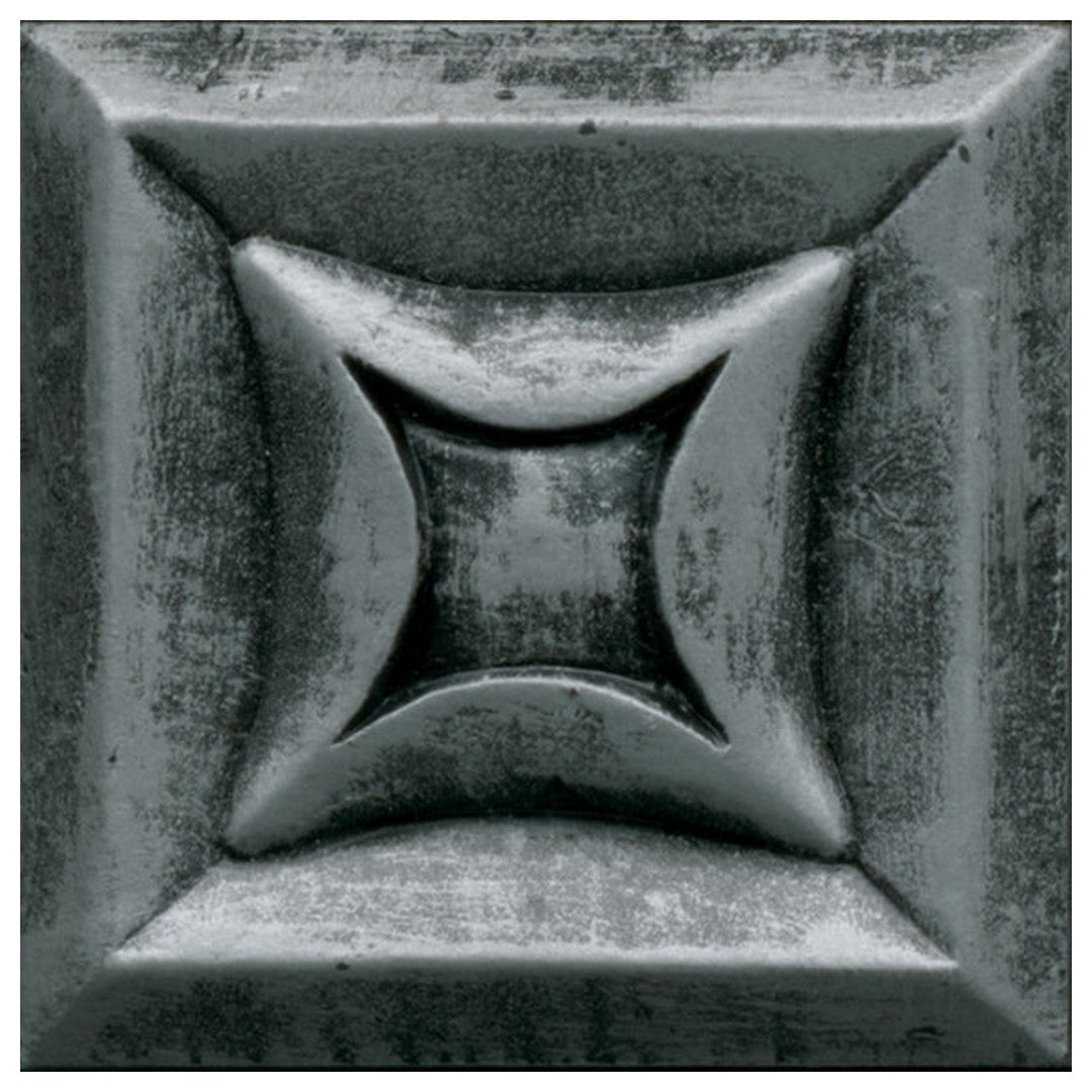 Daltile-Armor-2-x-2-Satin-Metal-Star-Tile-Forged-Steel