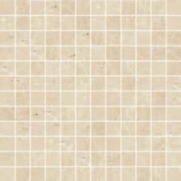 Happy Floors Arona 12" x 12" Natural Porcelain 1" Mosaic
