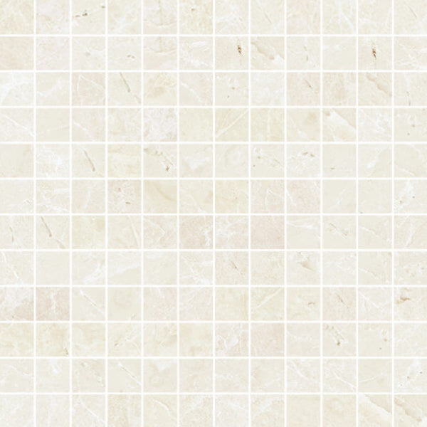Happy Floors Arona 12" x 12" Natural Porcelain 1" Mosaic