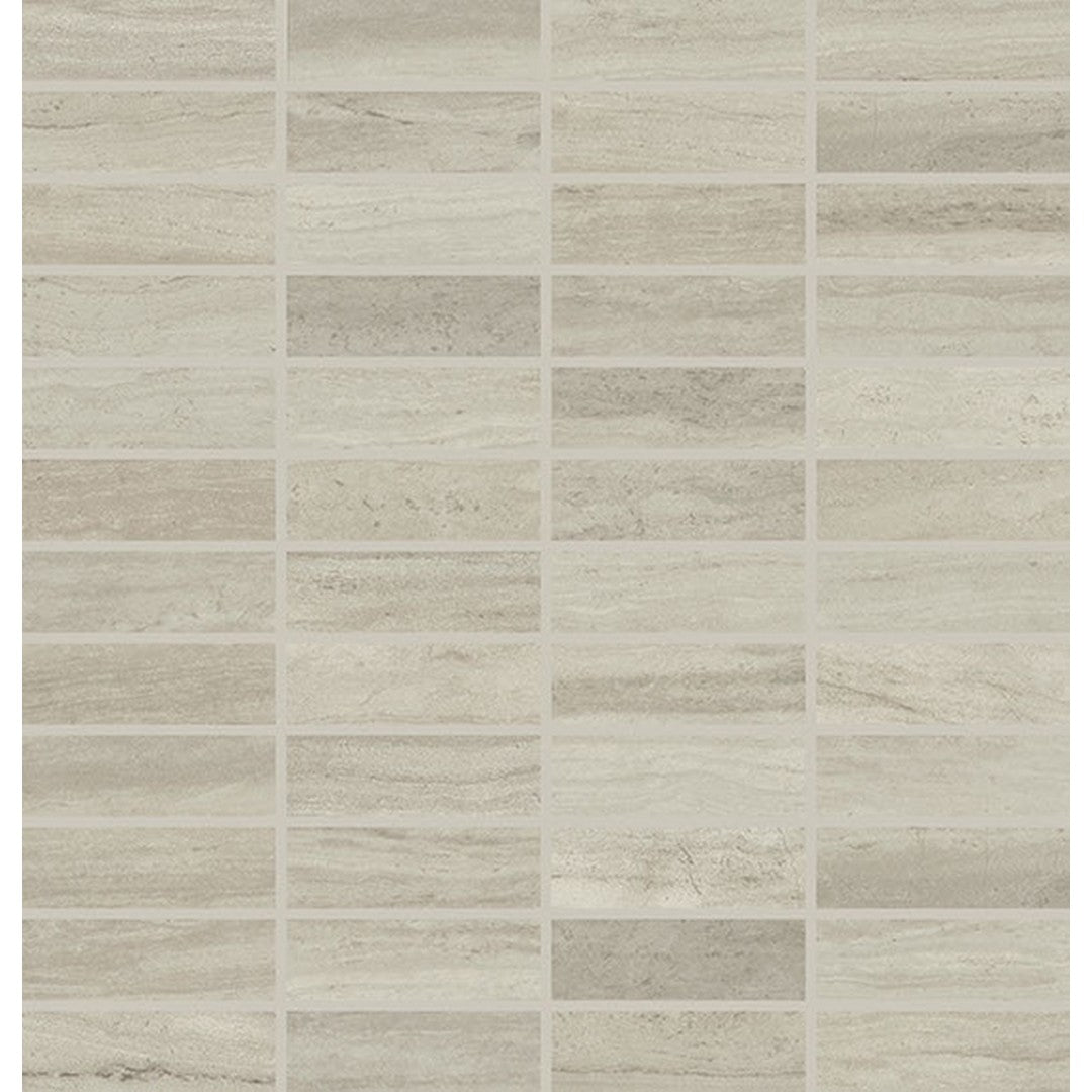Daltile-Articulo-12-x-12-Matte-Porcelain-1x3-Straight-Joint-Mosaic-Column-Grey