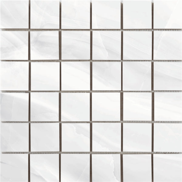 Happy Floors Athena 12" x 12" Polished Porcelain 2" Mosaic