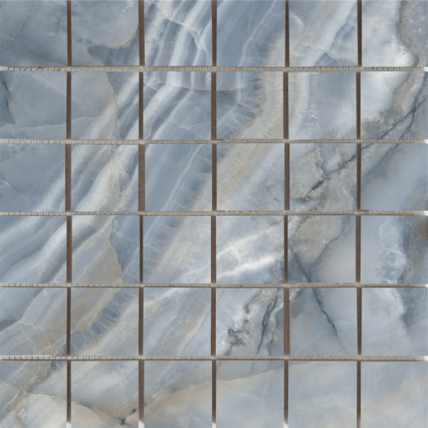 Happy Floors Athena 12" x 12" Polished Porcelain 2" Mosaic