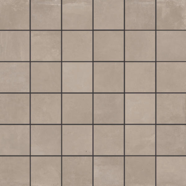 Happy Floors Azuma 2.0 - 12" x 12" Natural Porcelain 2" Mosaic