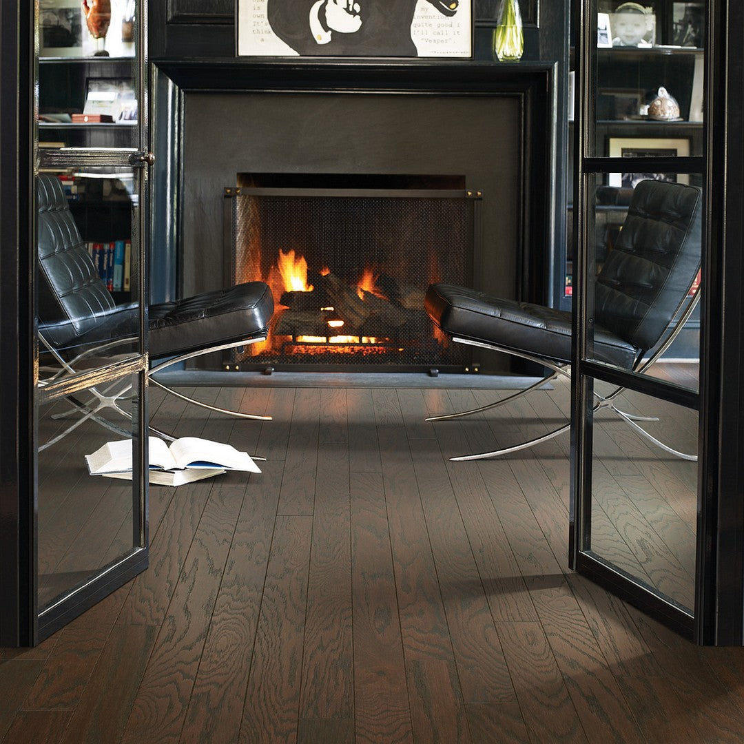 Shaw-Albright-5"-Red-Oak-Engineered-Hardwood-Plank-Coffee-Bean