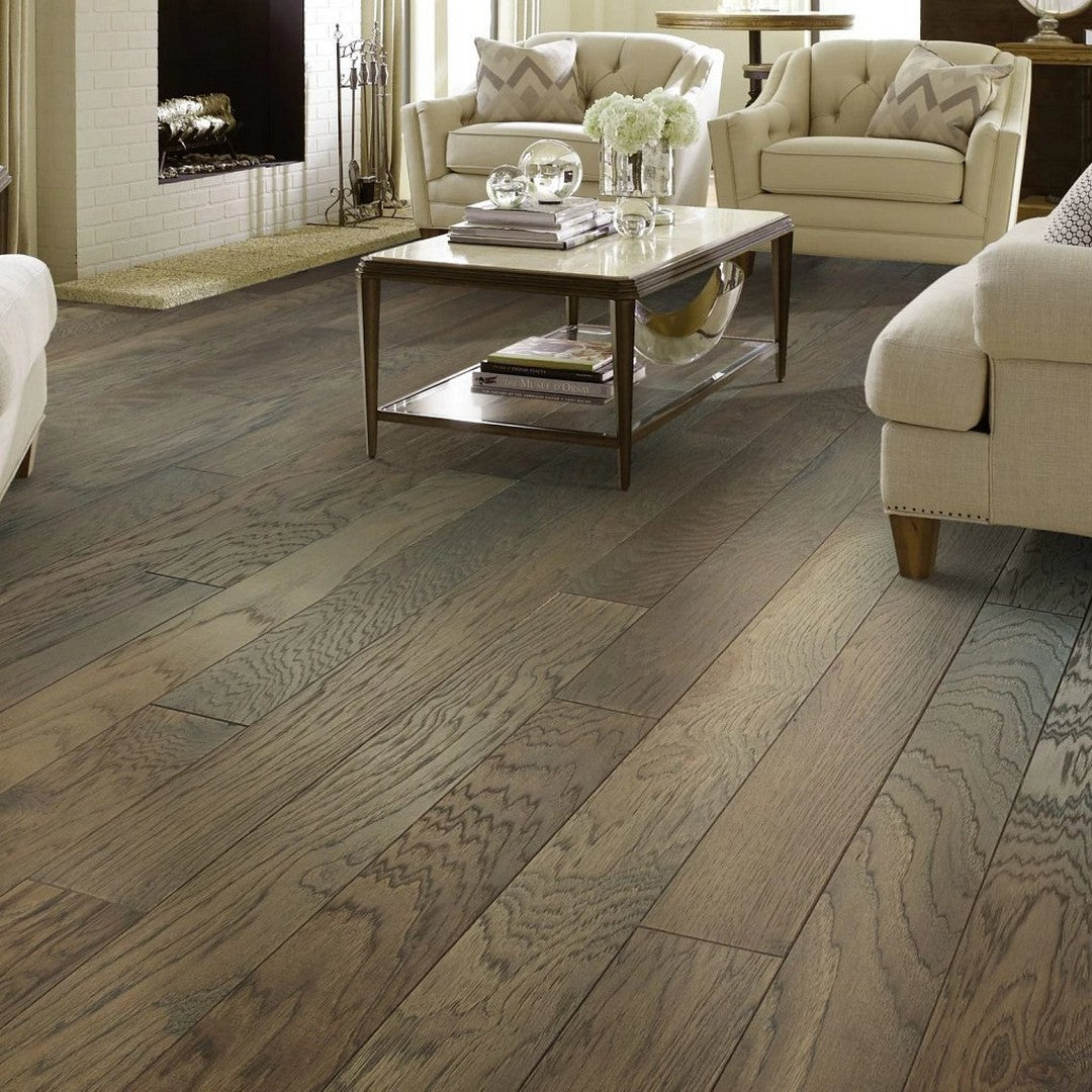Shaw-Northington-Brushed-4.94"-Hickory-Engineered-Hardwood-Plank-Chestnut