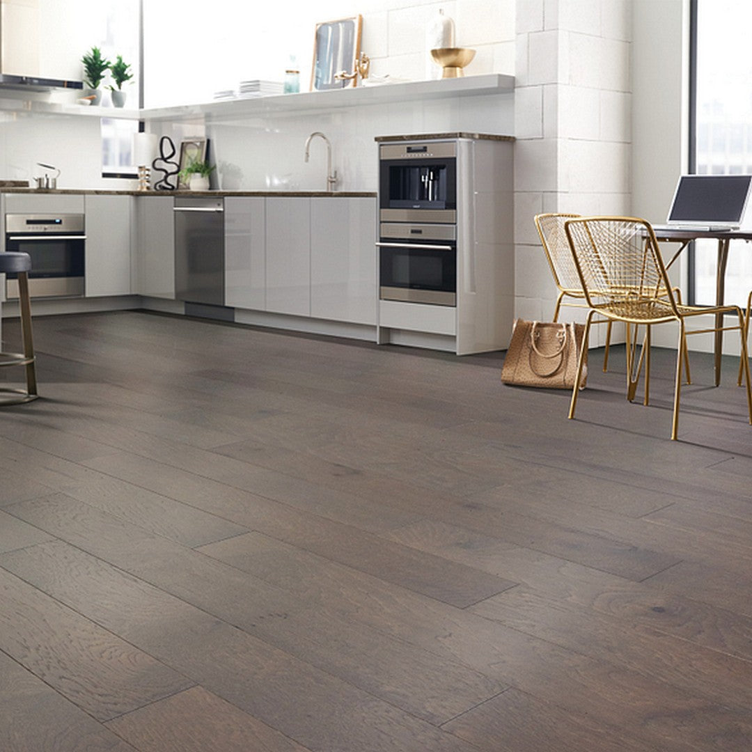 Shaw-Alpine-6.38"-Hickory-Engineered-Hardwood-Plank-Metro-Brown