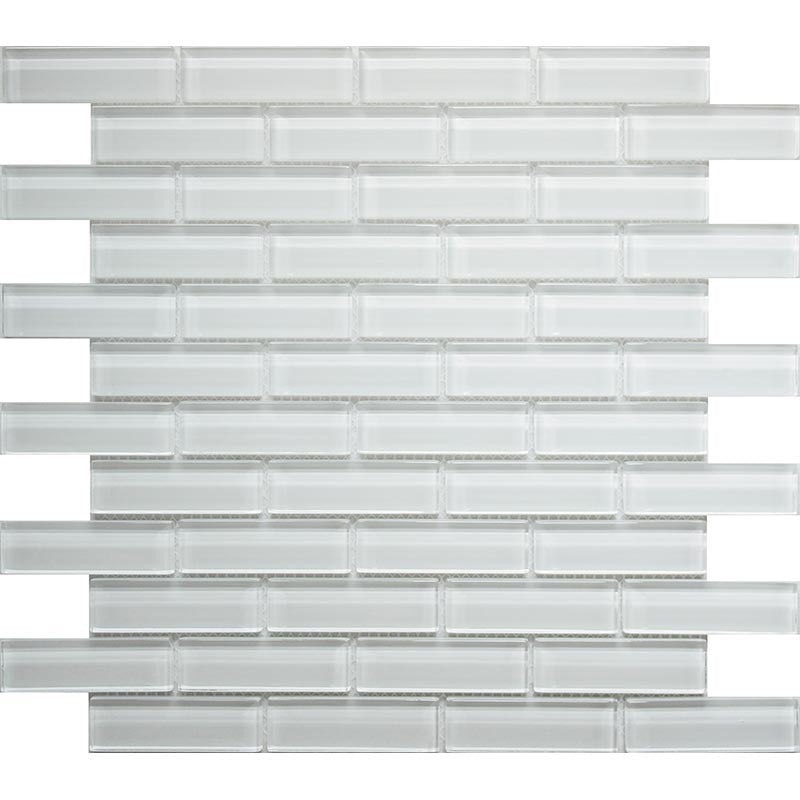 MiR Color Palette 11.9" x 11.9" Glossy Glass Brick Mosaic