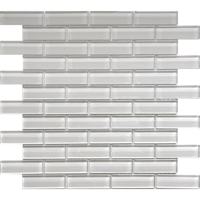 MiR Color Palette 11.9" x 11.9" Glossy Glass Brick Mosaic