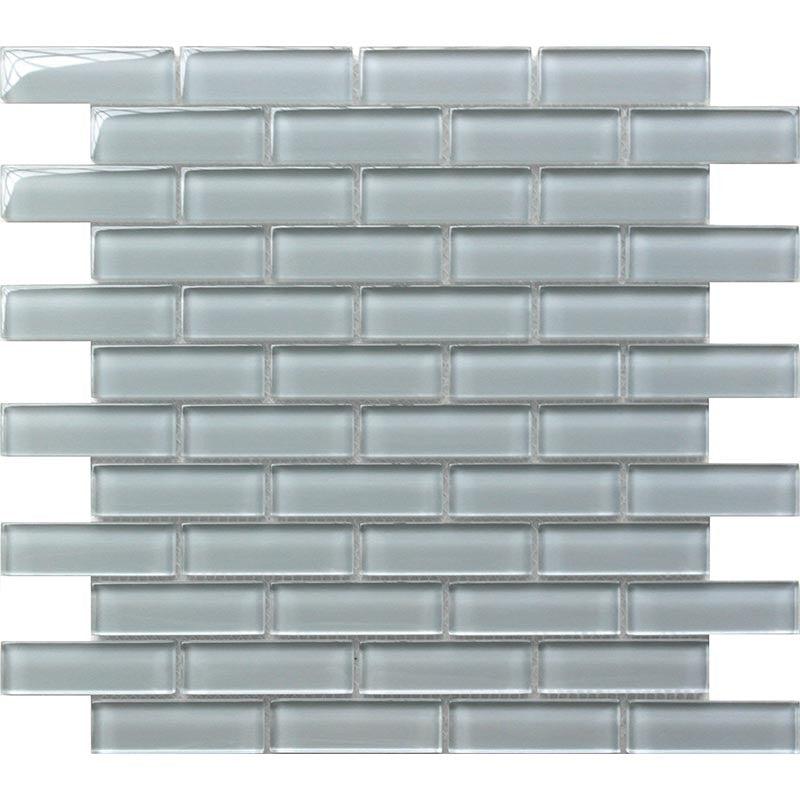 MiR Color Palette 11.9" x 11.9" Glossy Glass Brick Mosaic