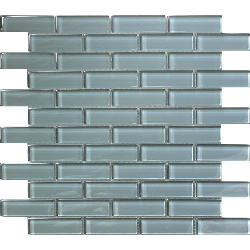MiR Color Palette 11.9" x 11.9" Glossy Glass Brick Mosaic