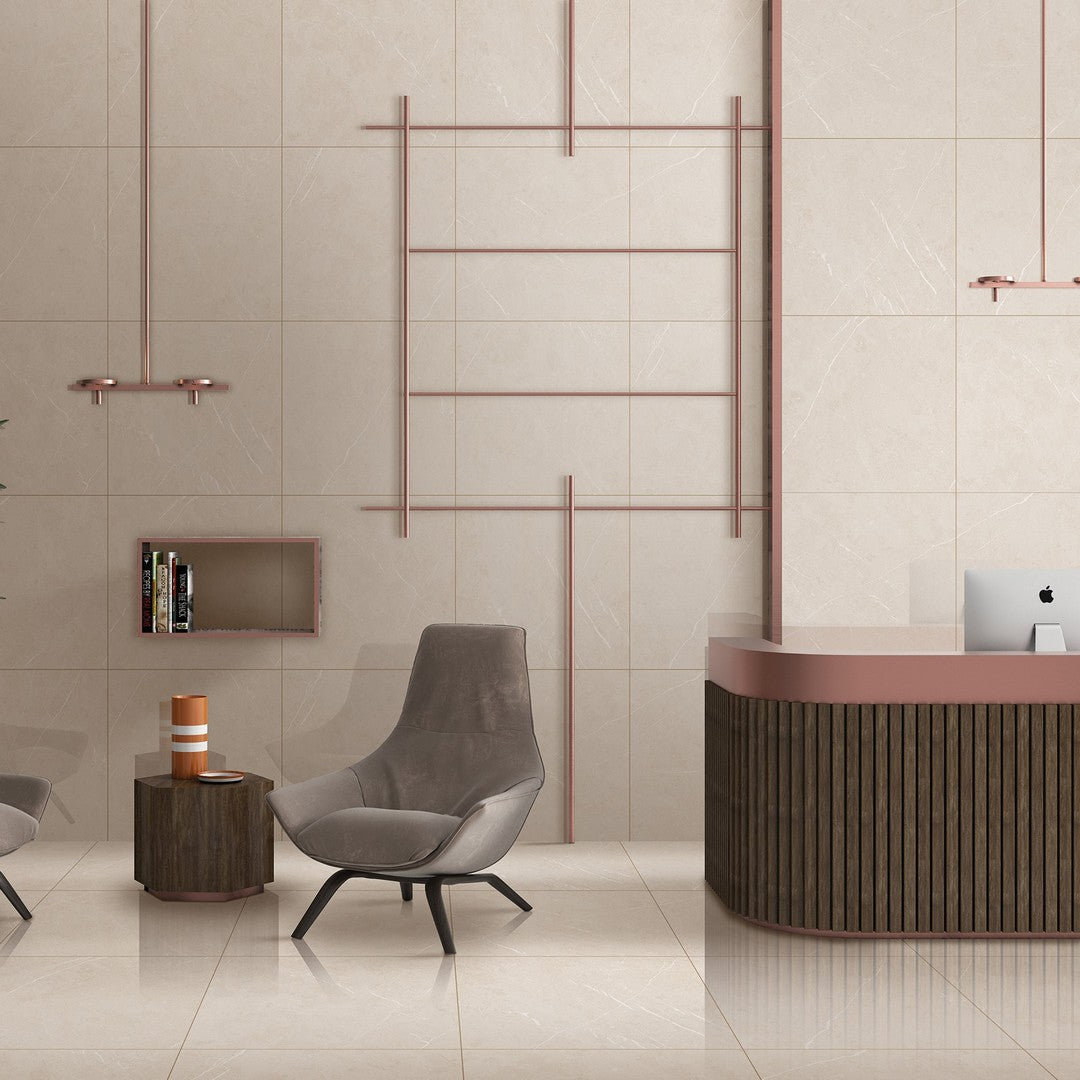 Tesoro-Lapietra-24-x-24-Rectified-Polished-Porcelain-Tile-Beige