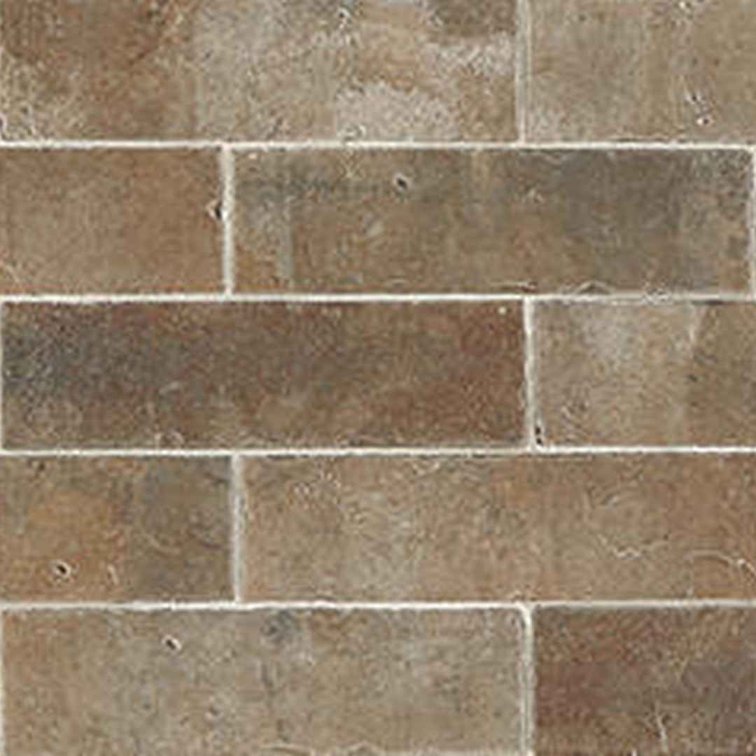 Daltile Brickwork 2" x 8" Matte Porcelain Linear Floor Tile