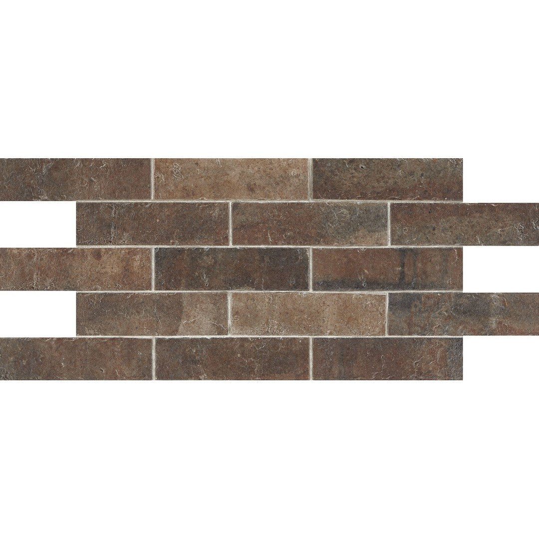 Daltile Brickwork 2" x 8" Matte Porcelain Paver Floor Tile