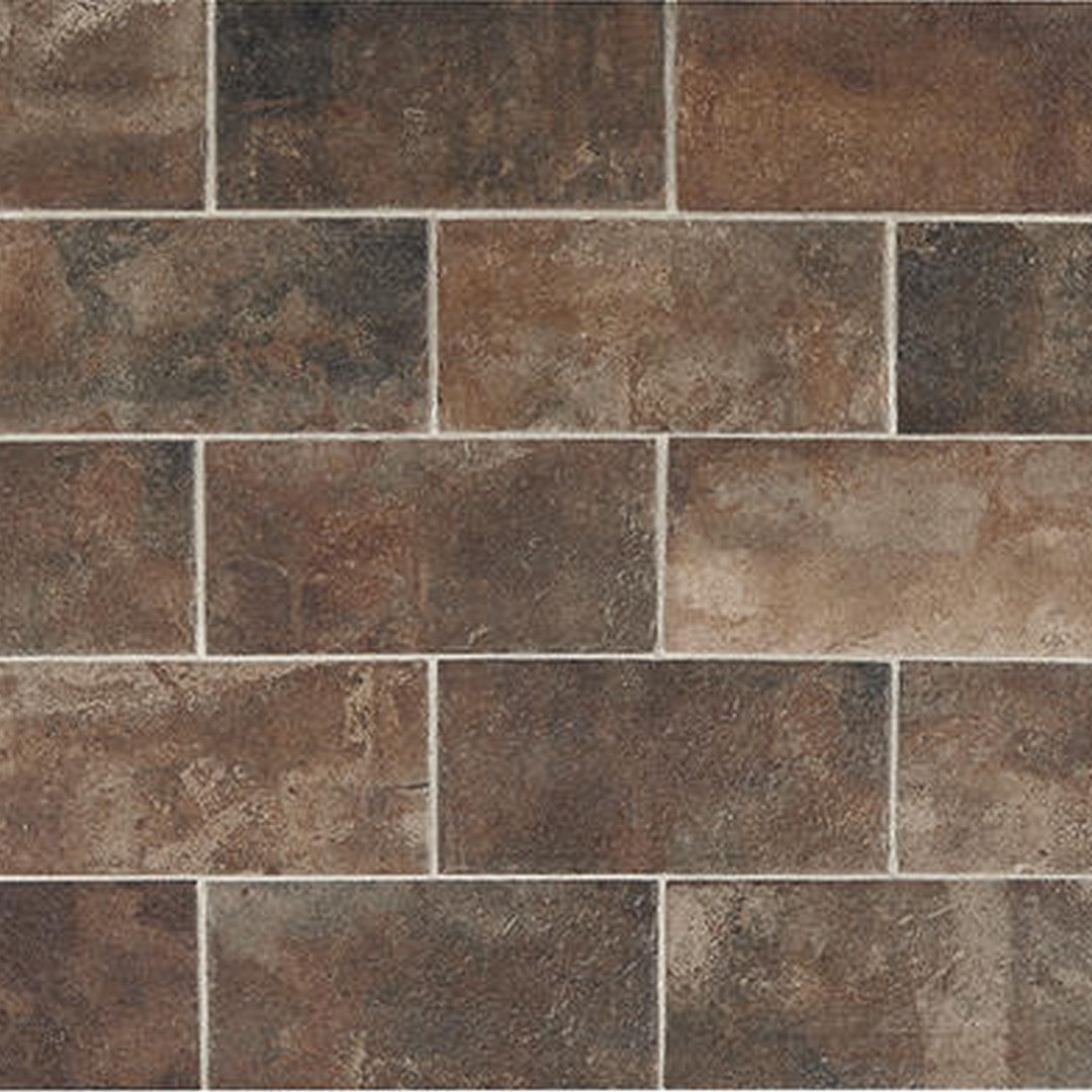 Daltile Brickwork 2" x 8" Matte Porcelain Linear Floor Tile