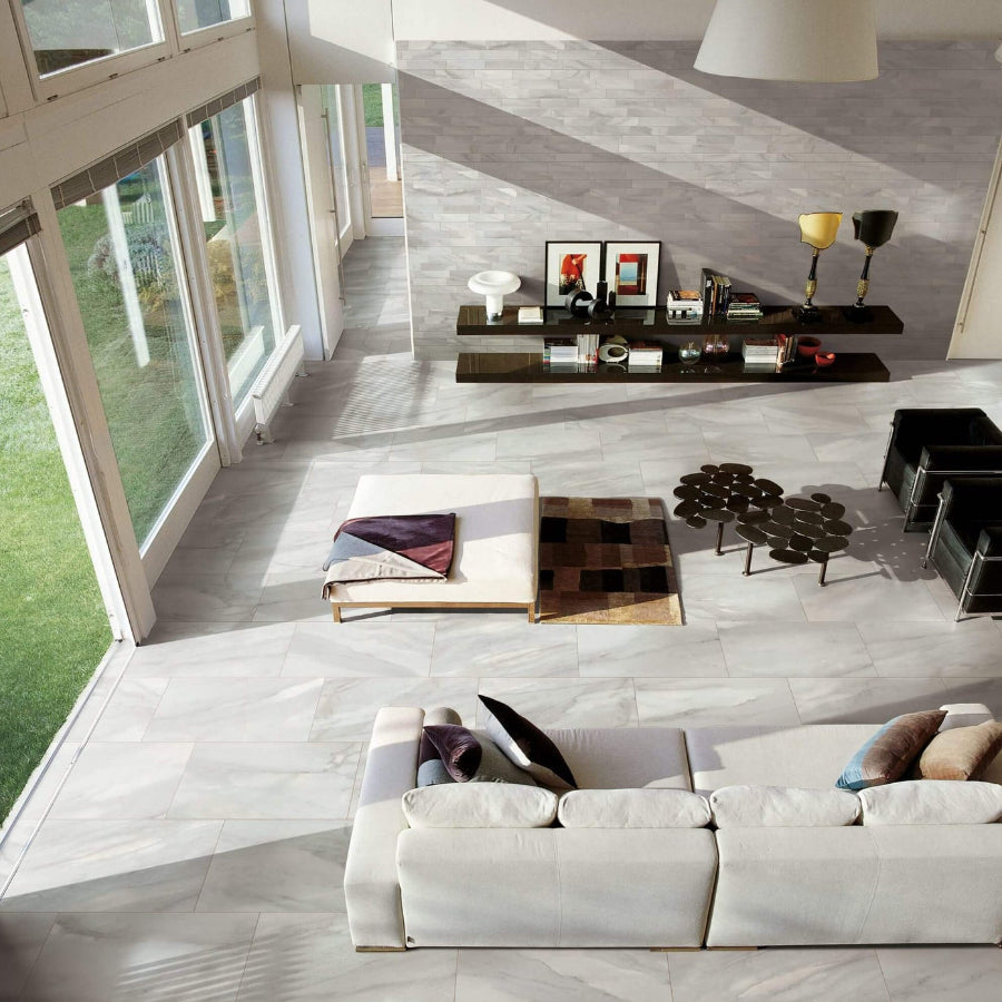 Happy-Floors-Bardiglio-12-x-24-Rectified-Natural-Porcelain-Tile-Sale-Bianco