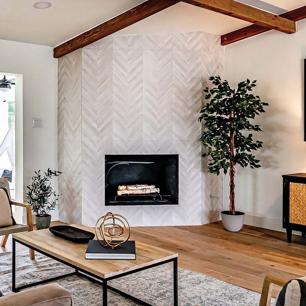 Bedrosians Textuality 16" x 47" Ceramic Wall Tile