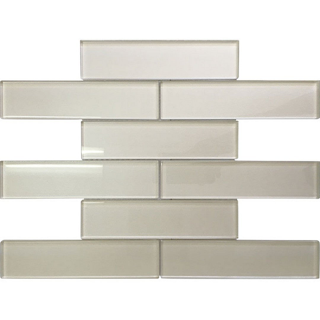 MiR Galaxy 11.8" x 11.8" Glossy Glass Subway Mosaic