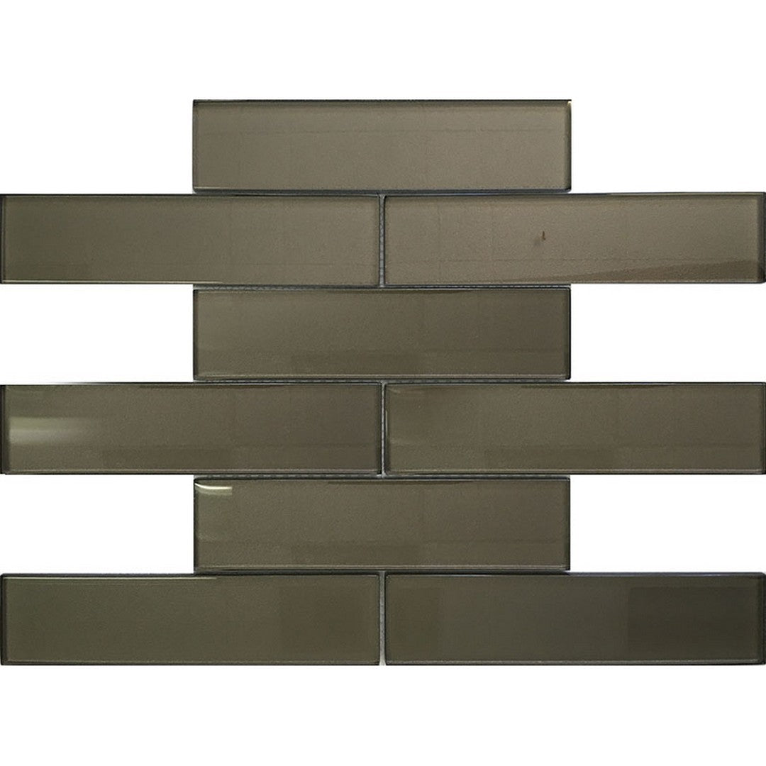 MiR Galaxy 11.8" x 11.8" Glossy Glass Subway Mosaic