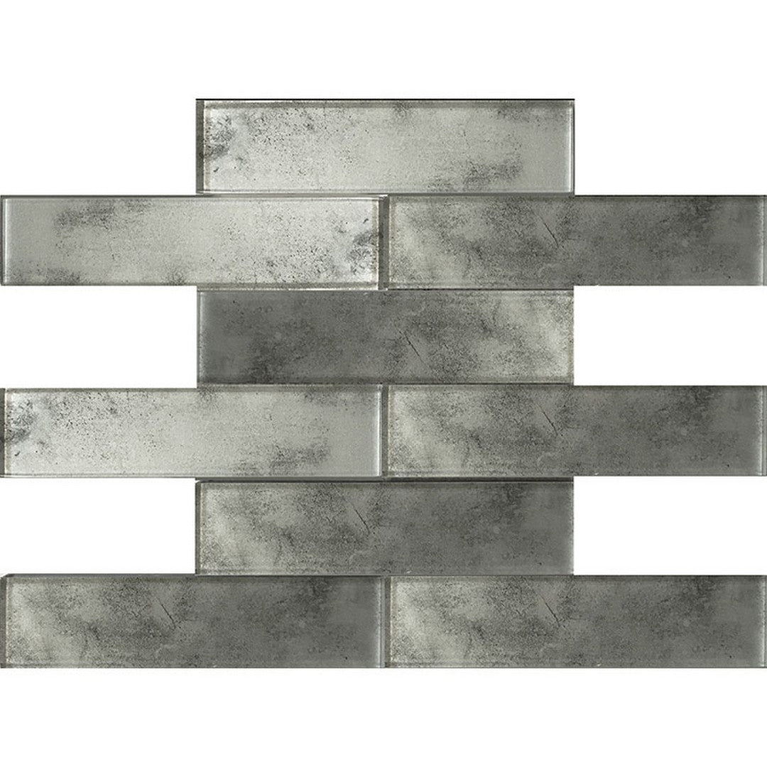 MiR Galaxy 11.8" x 11.8" Glossy Glass Subway Mosaic