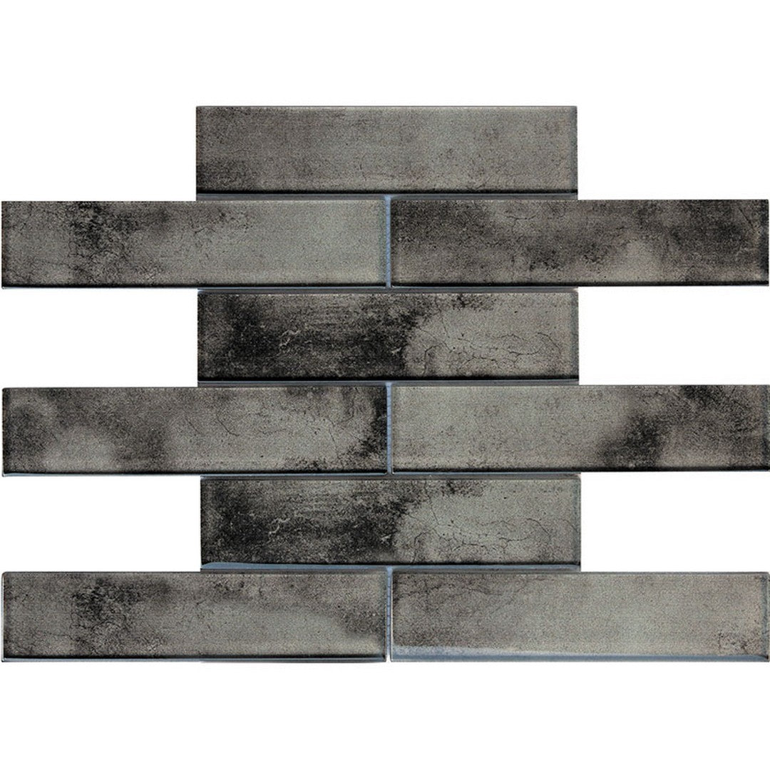 MiR Galaxy 11.8" x 11.8" Glossy Glass Subway Mosaic