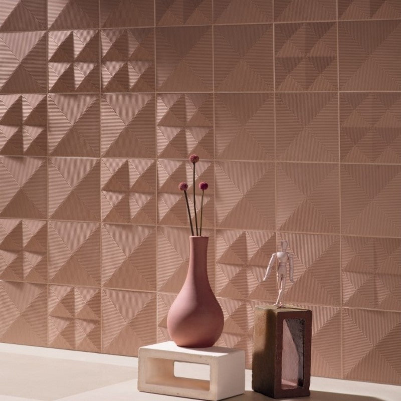 Emser-Prismara-6-x-6-Matte-Dynamic-3D-Mini-Ceramic-Wall-Tile-Rose